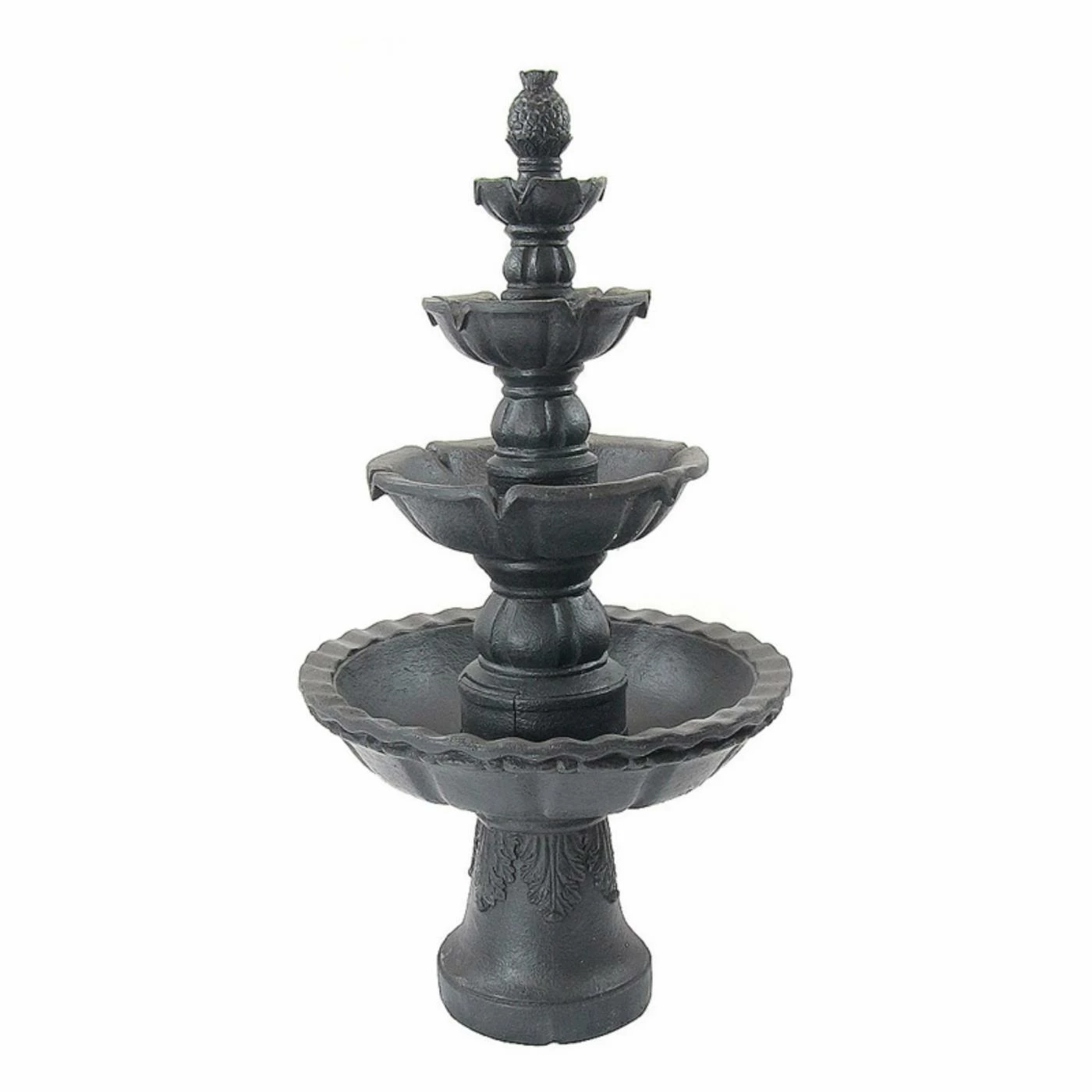 Cheap π Sunnydaze Decor Floor Sunnydaze 4 Tier Pineapple Fountain π - Image 4