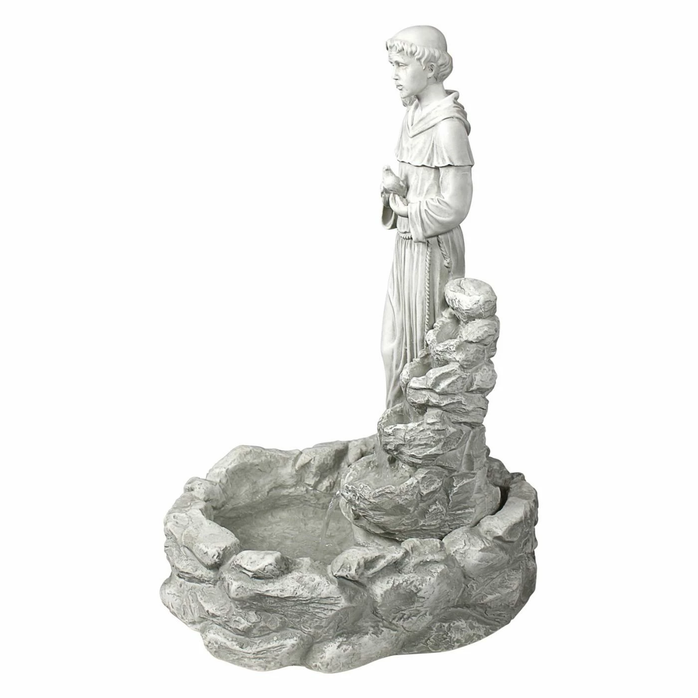 Wholesale π Floor Design Toscano Natures Blessed Prayer St. Francis Sculptural Outdoor Fountain π - Image 4