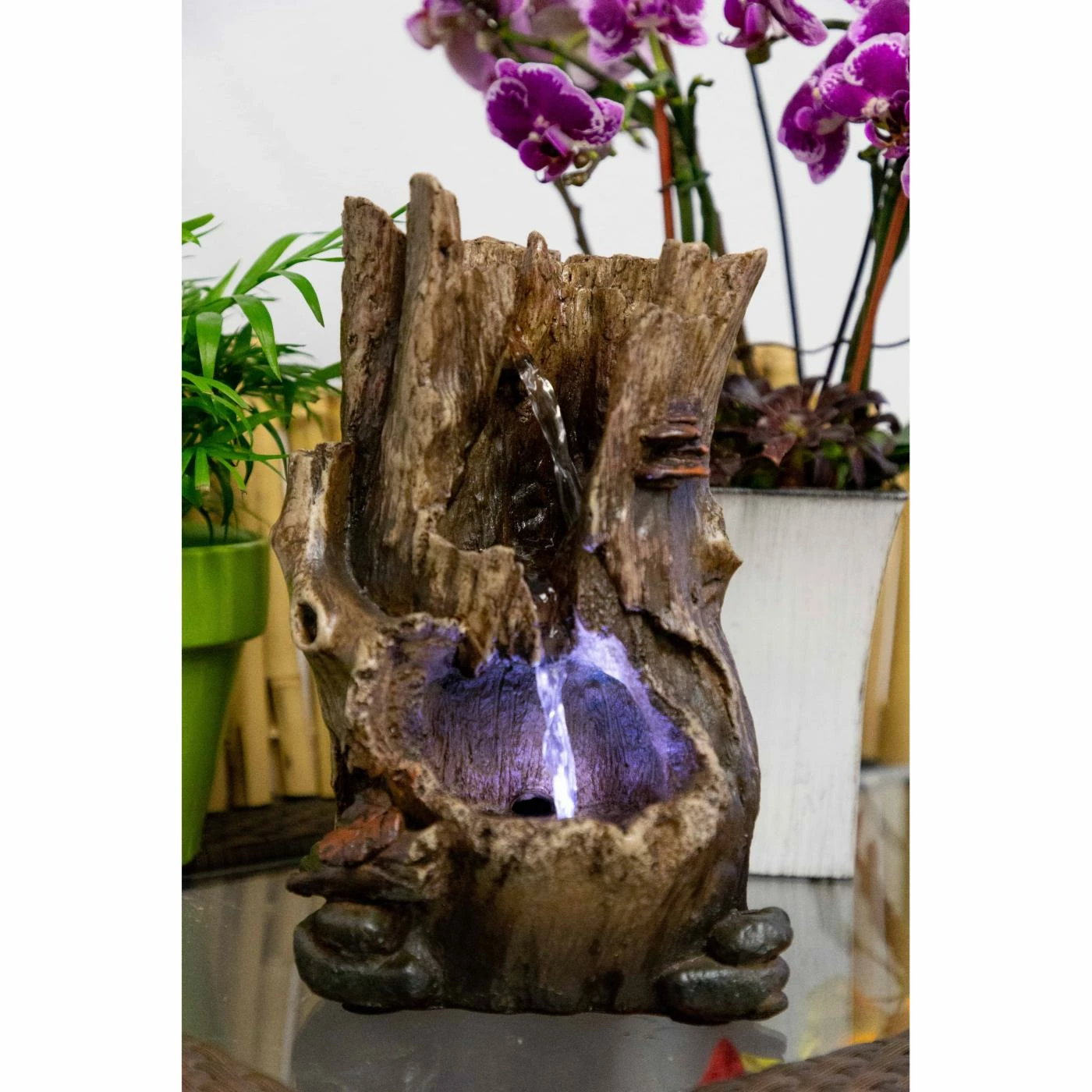 Promo β Alpine Willow Tabletop Outdoor Fountain With LED Light π - Image 7