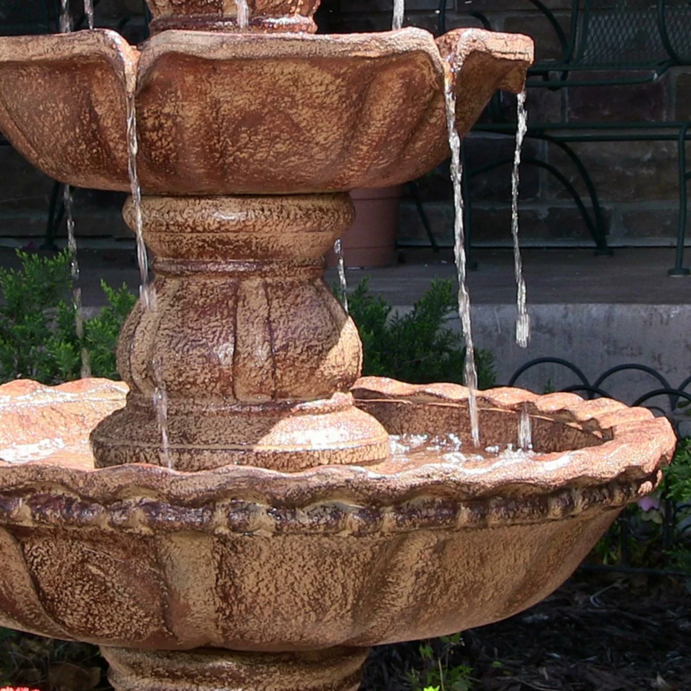 Cheap π Sunnydaze Decor Floor Sunnydaze 4 Tier Pineapple Fountain π - Image 7