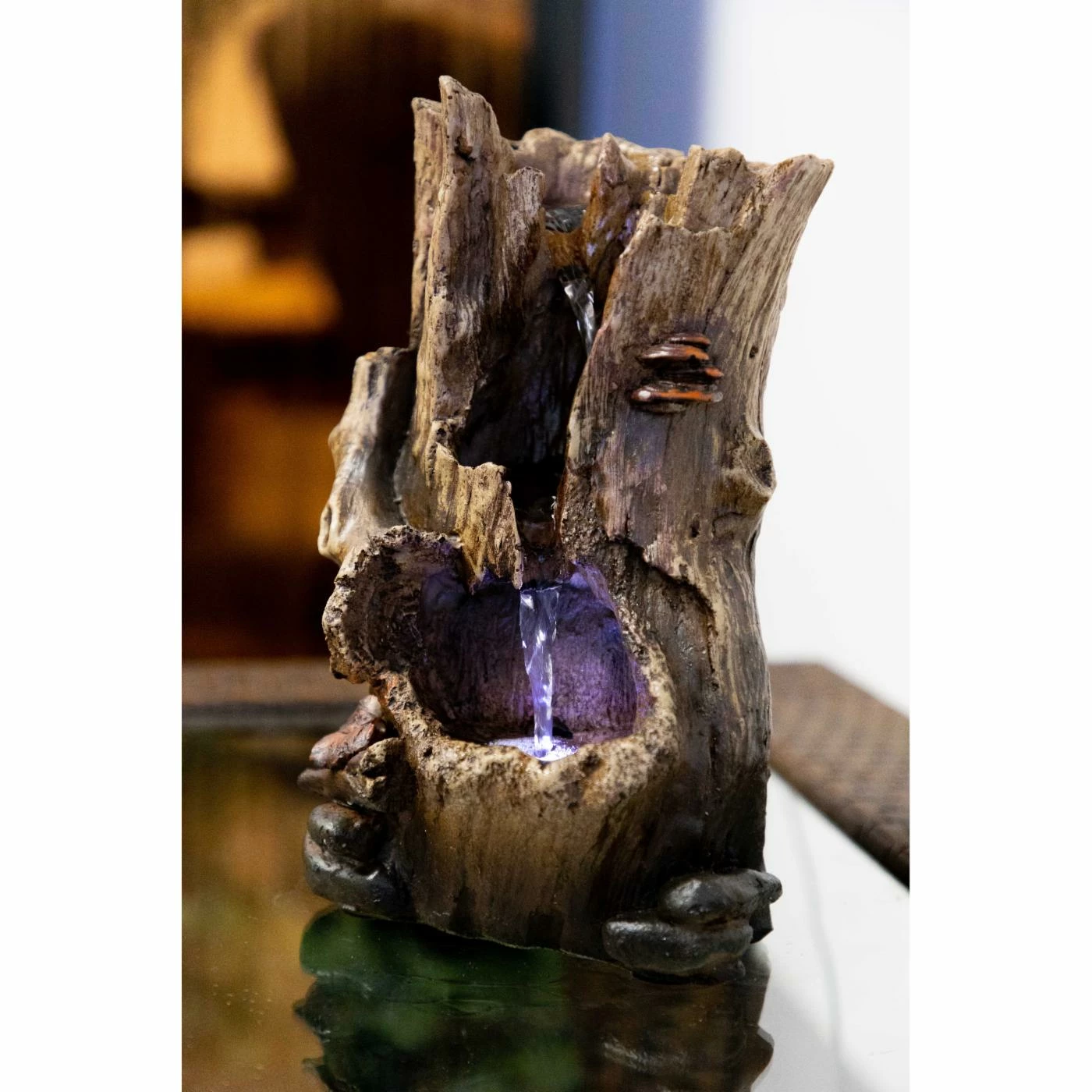 Promo β Alpine Willow Tabletop Outdoor Fountain With LED Light π - Image 8