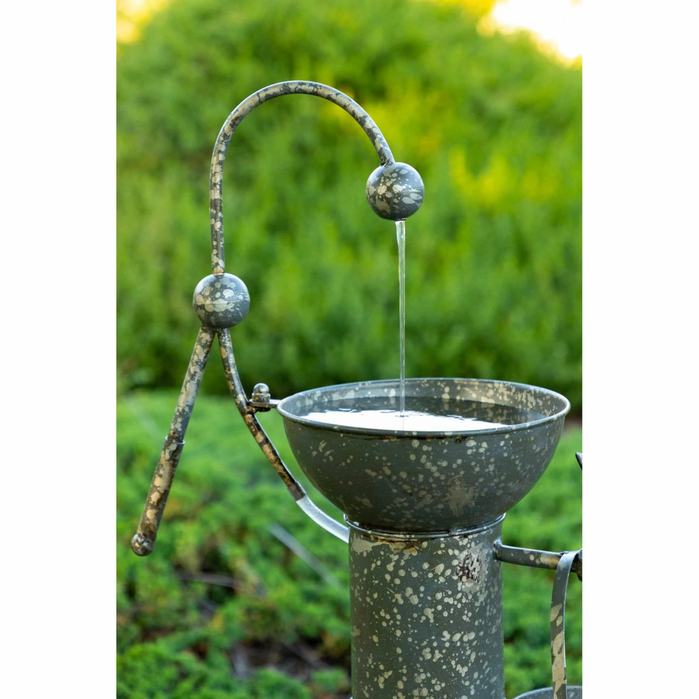 Discount π€© Floor Alpine Tiering Tin Outdoor Fountain 𧨠- Image 3