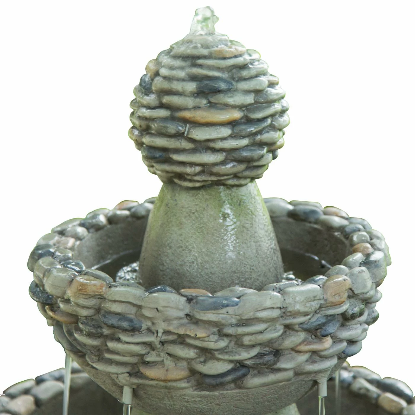 Buy π Floor Peaktop Zen Tiered Outdoor Fountain π₯° - Image 3