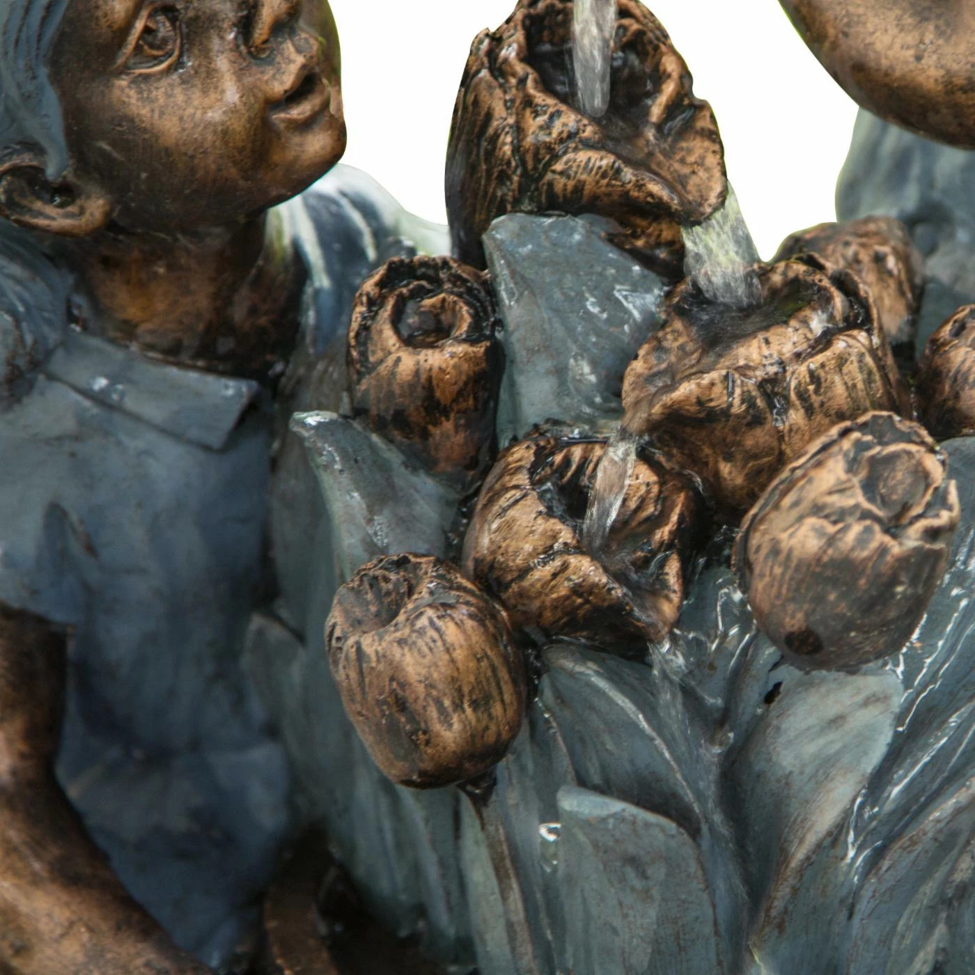 Budget ✨ Floor Peaktop Outdoor Water Fall Kids Watering Flower Fountain ⭐ - Image 3