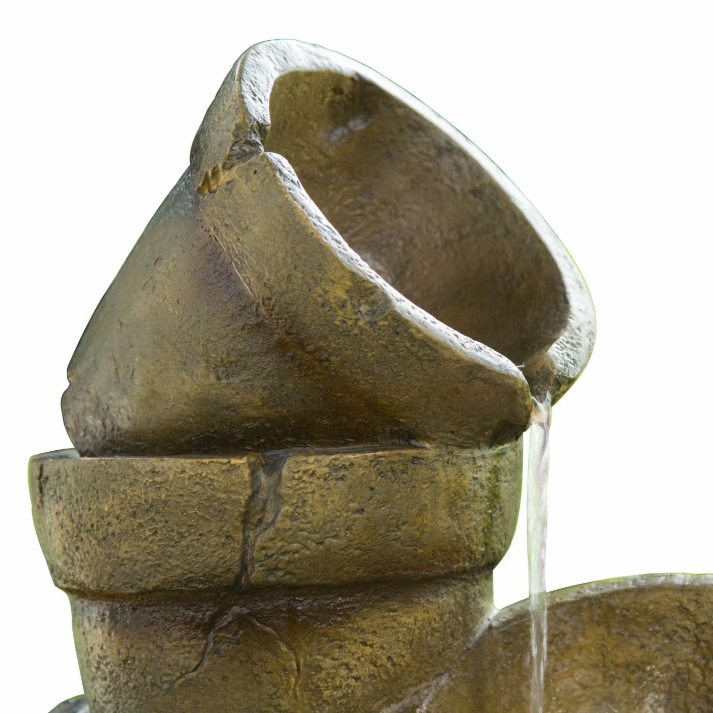 Wholesale β Peaktop Outdoor Stacked Pots Floor Fountain π - Image 3