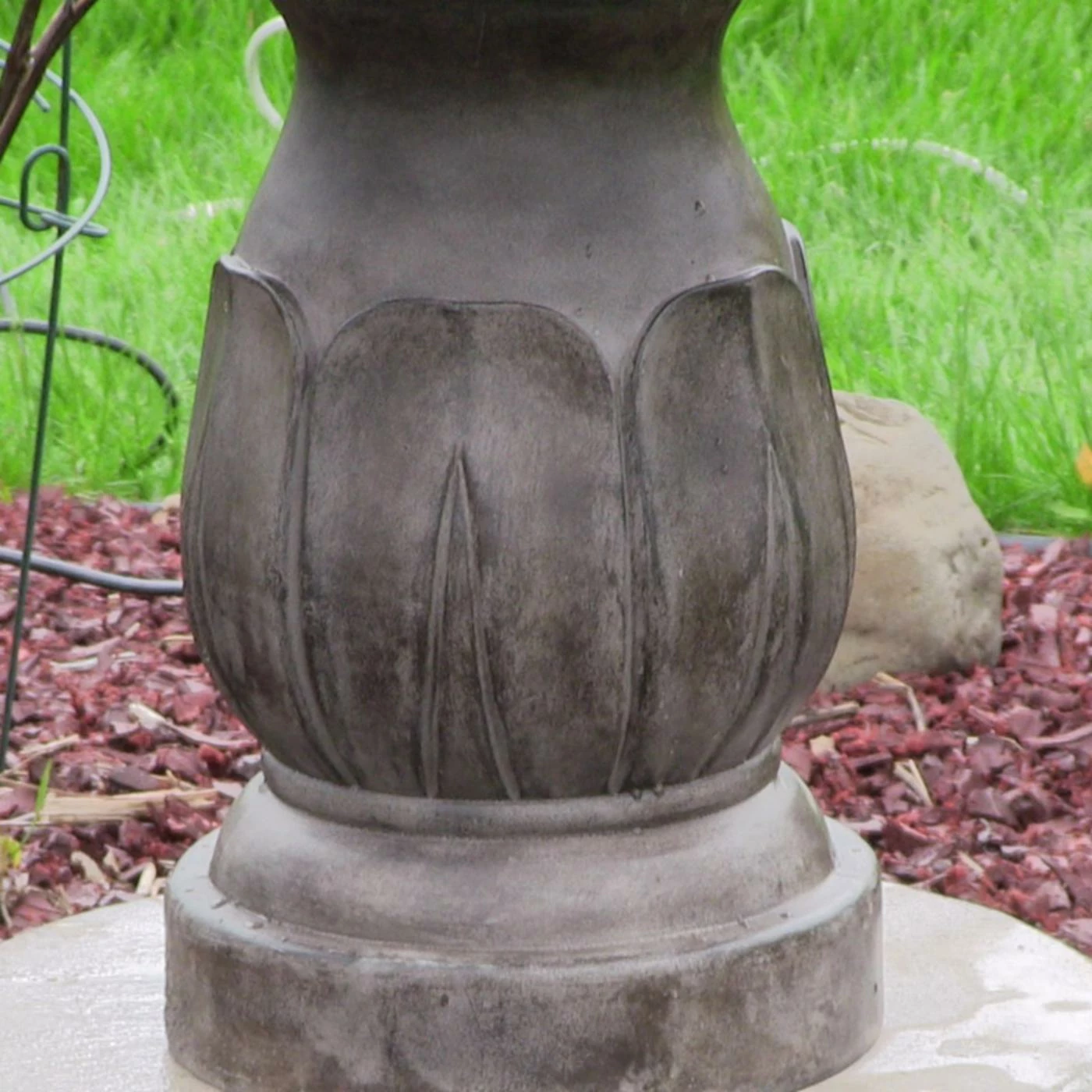 Flash Sale π Sunnydaze Decor Sunnydaze Classic Tulip 3 Tiered Outdoor Water Fountain π - Image 3