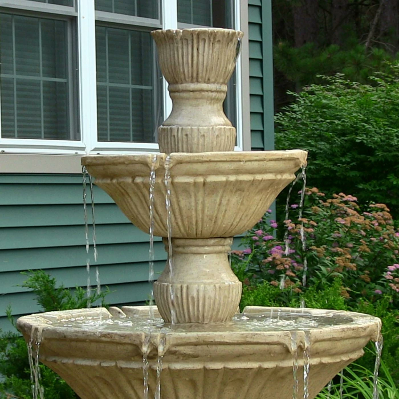 Brand new π Floor Sunnydaze Decor Classic 3 Tiered Designer Water Fountain π - Image 3