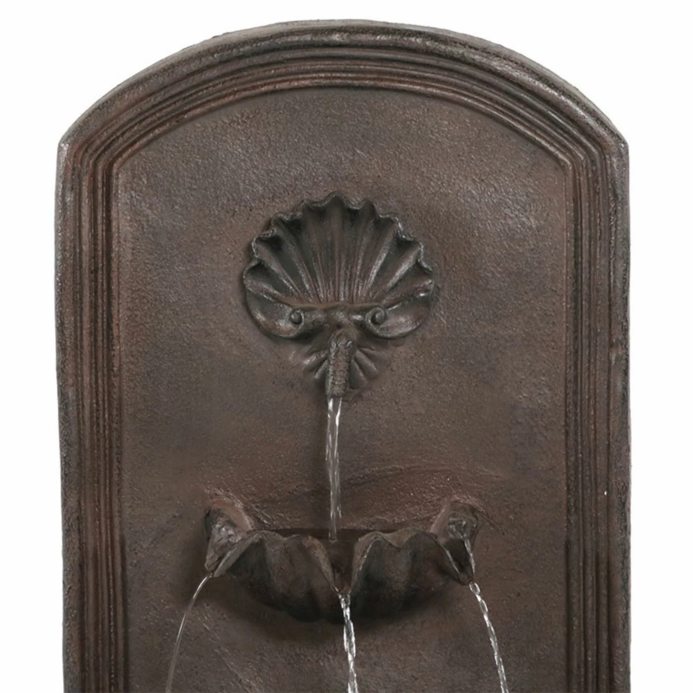 Promo π Sunnydaze Decor Seaside Solar Outdoor Wall Fountain β¨ - Image 3