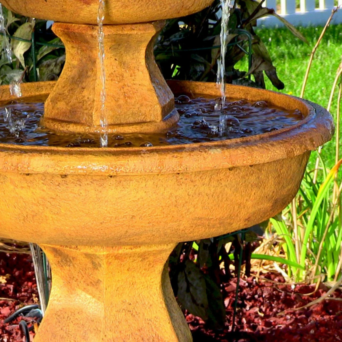 Top 10 π₯° Sunnydaze Decor Floor Sunnydaze Tropical 3 Tier Garden Fountain π - Image 3