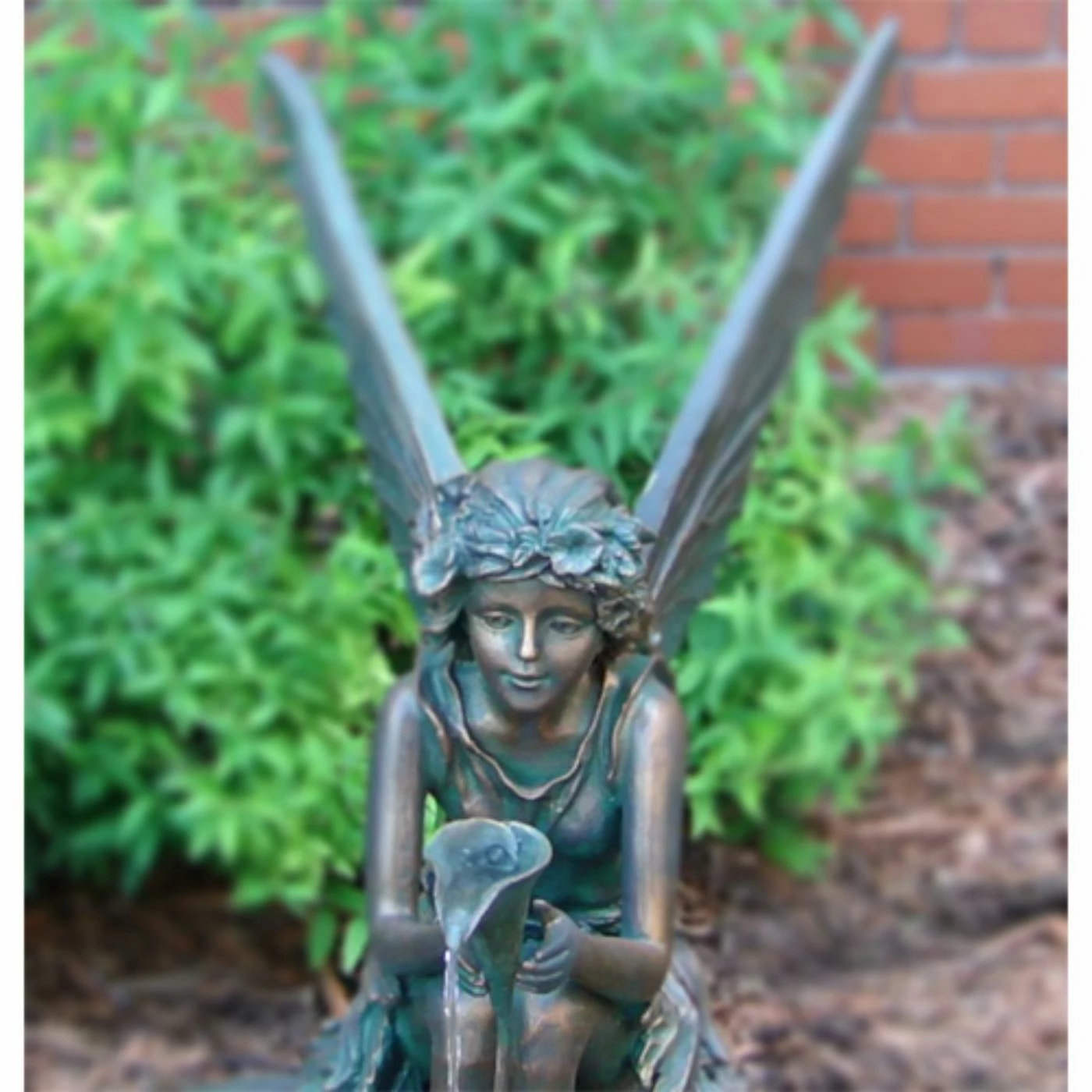 New π Sunnydaze Decor Floor Sunnydaze Fairy Shell Outdoor Fountain β¨ - Image 3