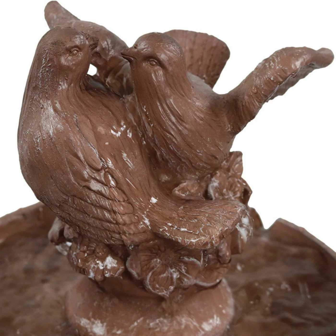 Budget π Floor Sunnydaze Decor 3 Tier Dove Pair Outdoor Water Fountain π - Image 3