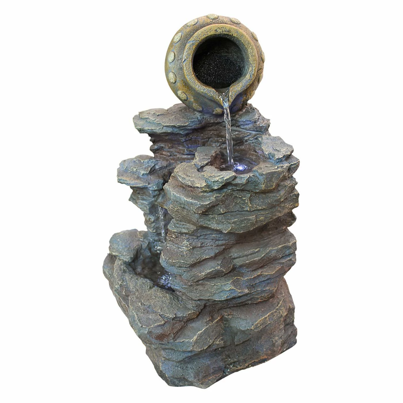 Hot Sale π Lighted Design Toscano Spilling Jug Cascading Garden Outdoor Fountain π - Image 3