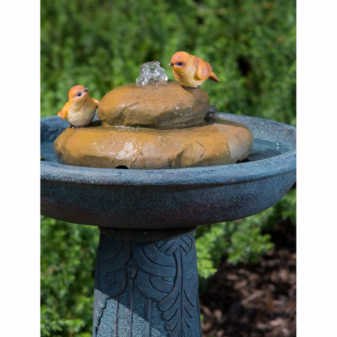 Best deal π₯° Alfresco Home Floor Alfesco Home Bird Bath Outdoor Fountain π - Image 2