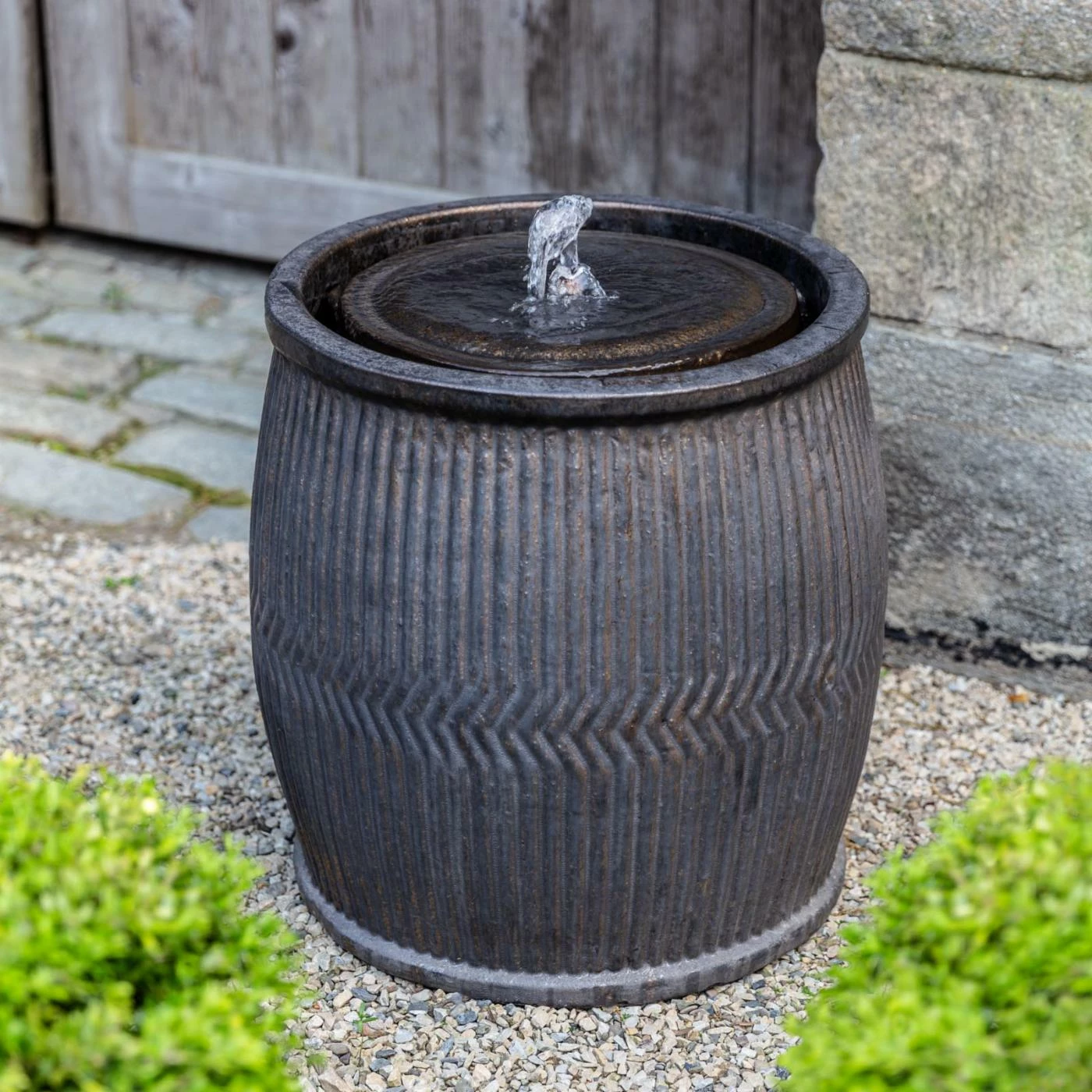 Wholesale βοΈ Floor Campania International Rain Barrel Fountain π₯° - Image 2