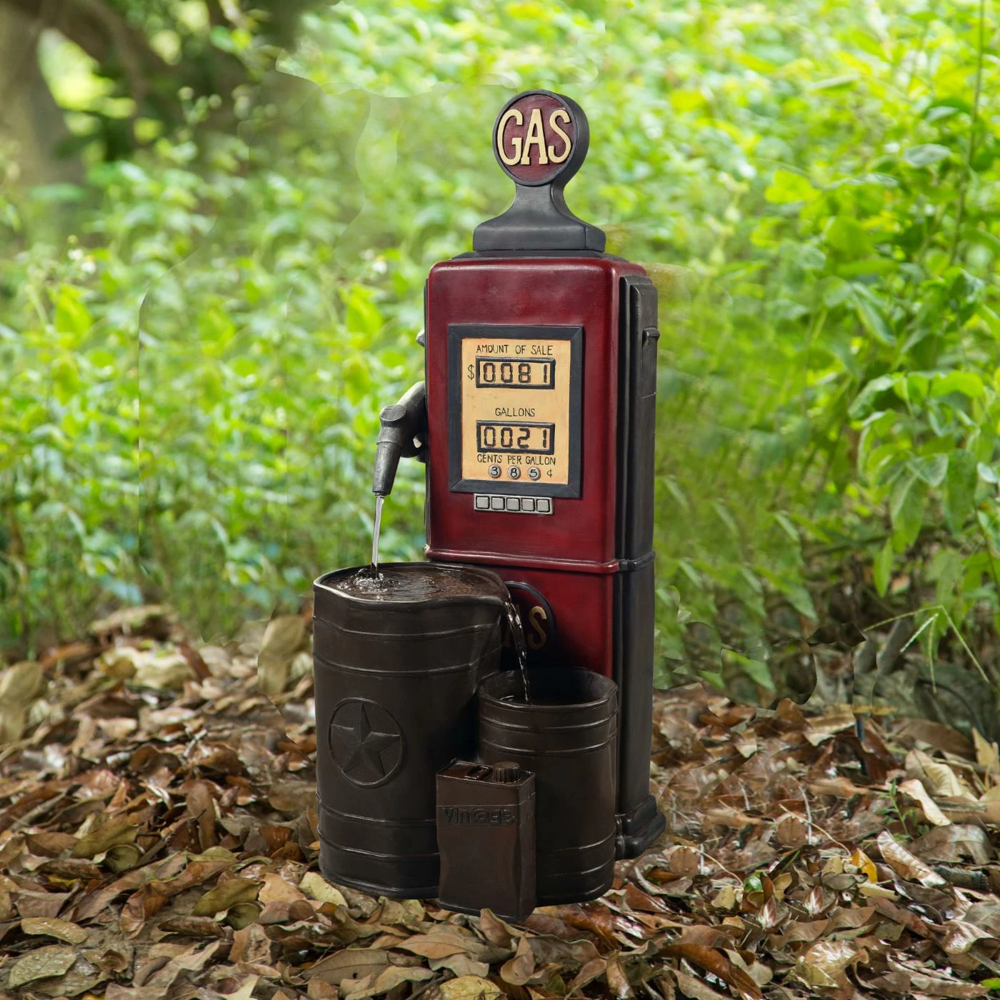 Top 10 π Floor Peaktop Outdoor Vintage Gas Station Waterfall Fountain π - Image 2