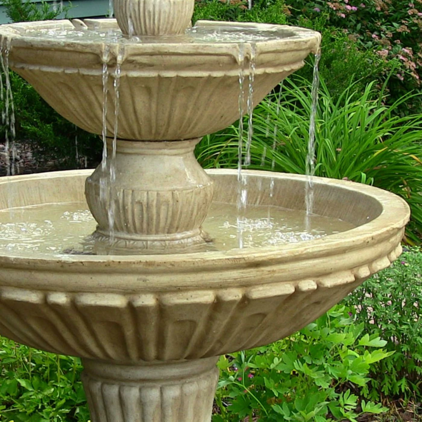 Brand new π Floor Sunnydaze Decor Classic 3 Tiered Designer Water Fountain π - Image 2