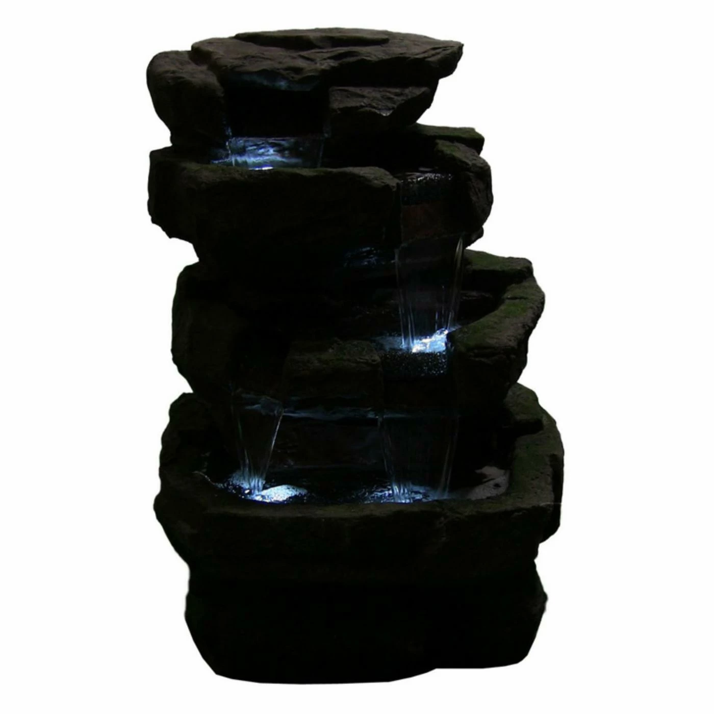 Discount π₯° Sunnydaze Decor Lighted Sunnydaze Large Rock Quarry Fountain With LED Light π - Image 2
