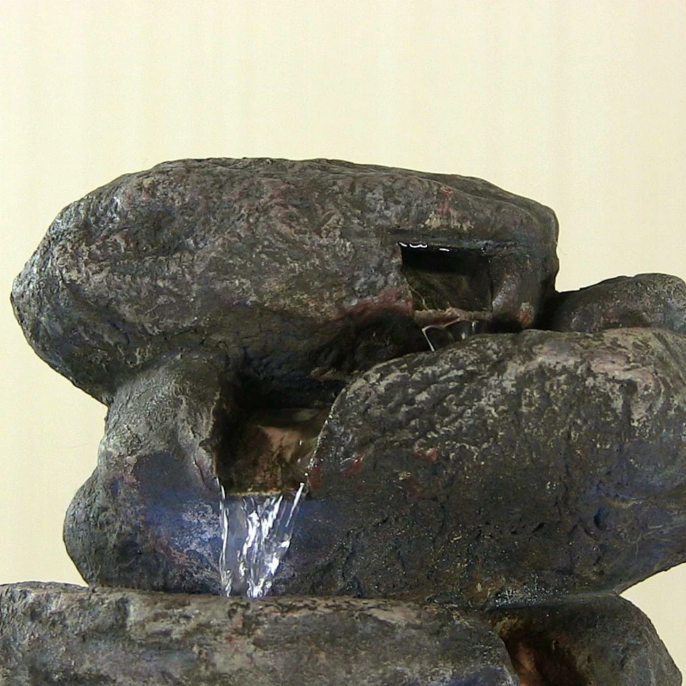 Promo π₯° Sunnydaze Decor Sunnydaze Stacked Rocks Tabletop Fountain With LED Light π - Image 2