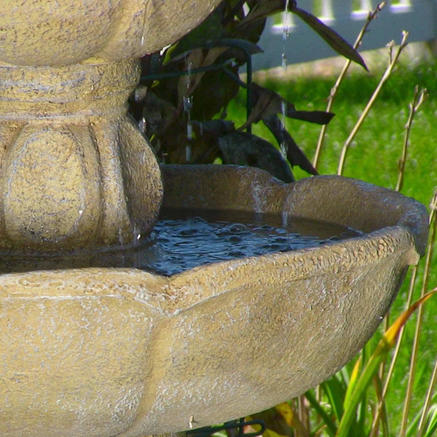 Budget π Sunnydaze Decor Sunnydaze Birds Delight Outdoor Fountain π - Image 2