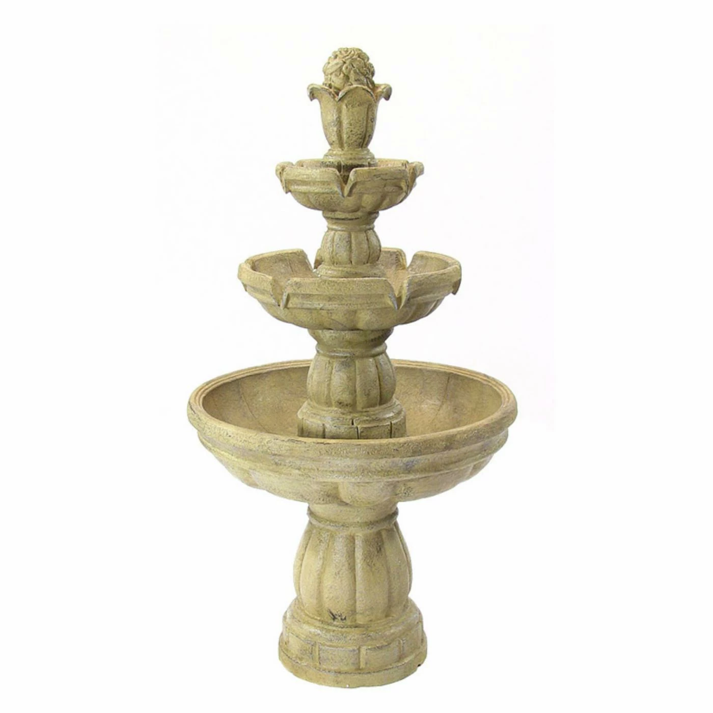 Flash Sale π₯ Sunnydaze Decor Floor Sunnydaze 3 Tier Outdoor Water Fountain π - Image 2