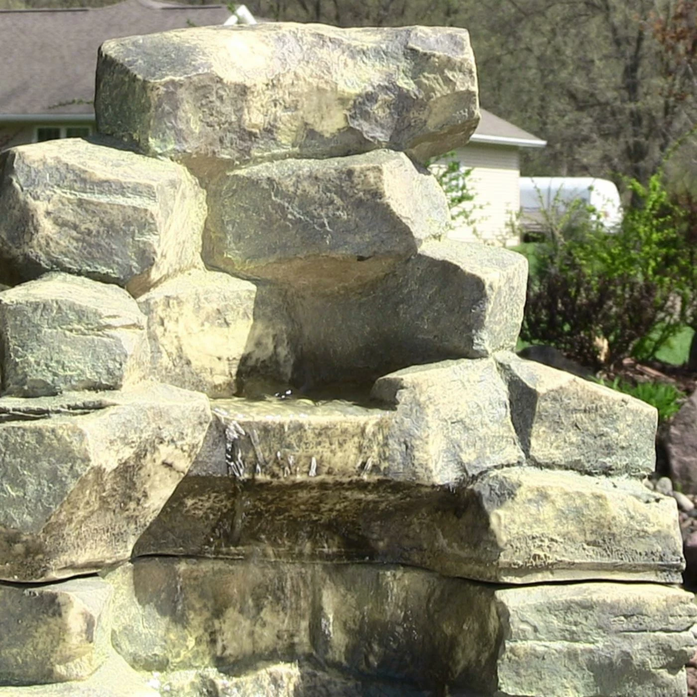 Cheapest β€οΈ Sunnydaze Decor Floor Sunnydaze Stone Falls Outdoor Fountain π - Image 2