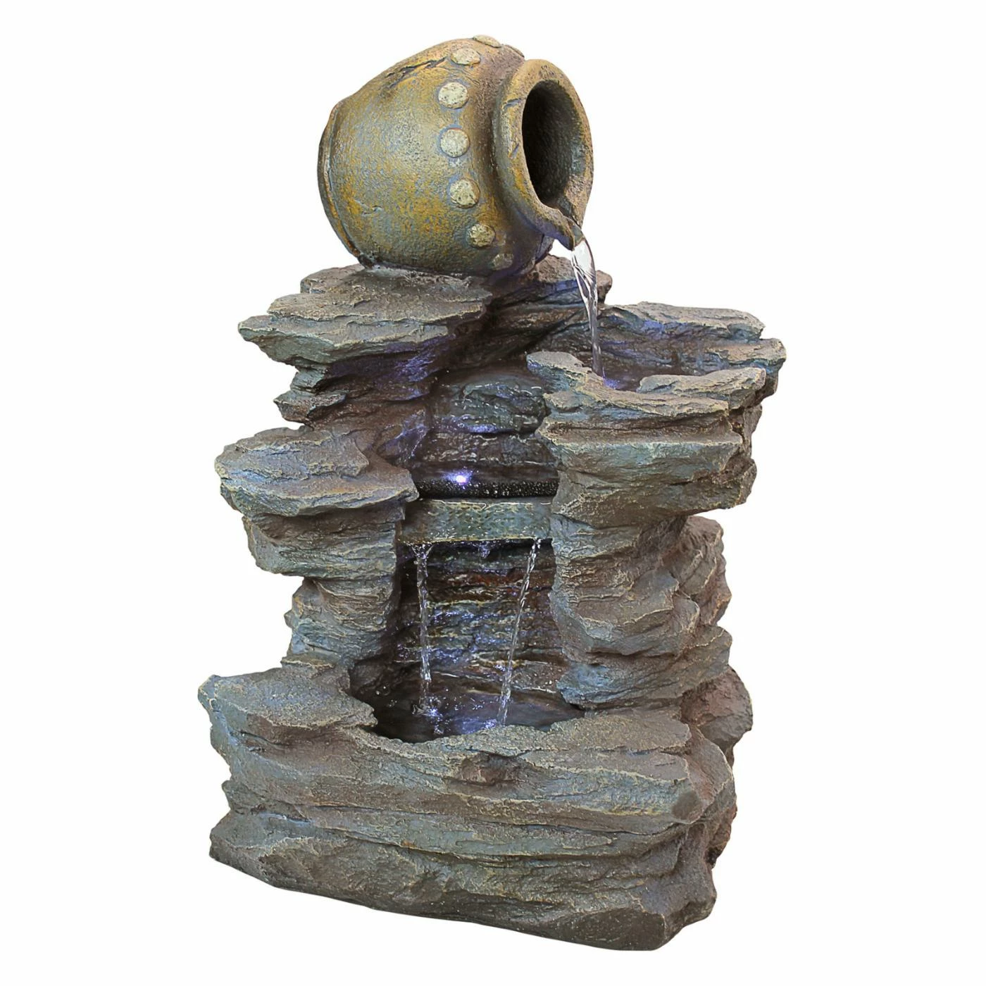 Hot Sale π Lighted Design Toscano Spilling Jug Cascading Garden Outdoor Fountain π - Image 2