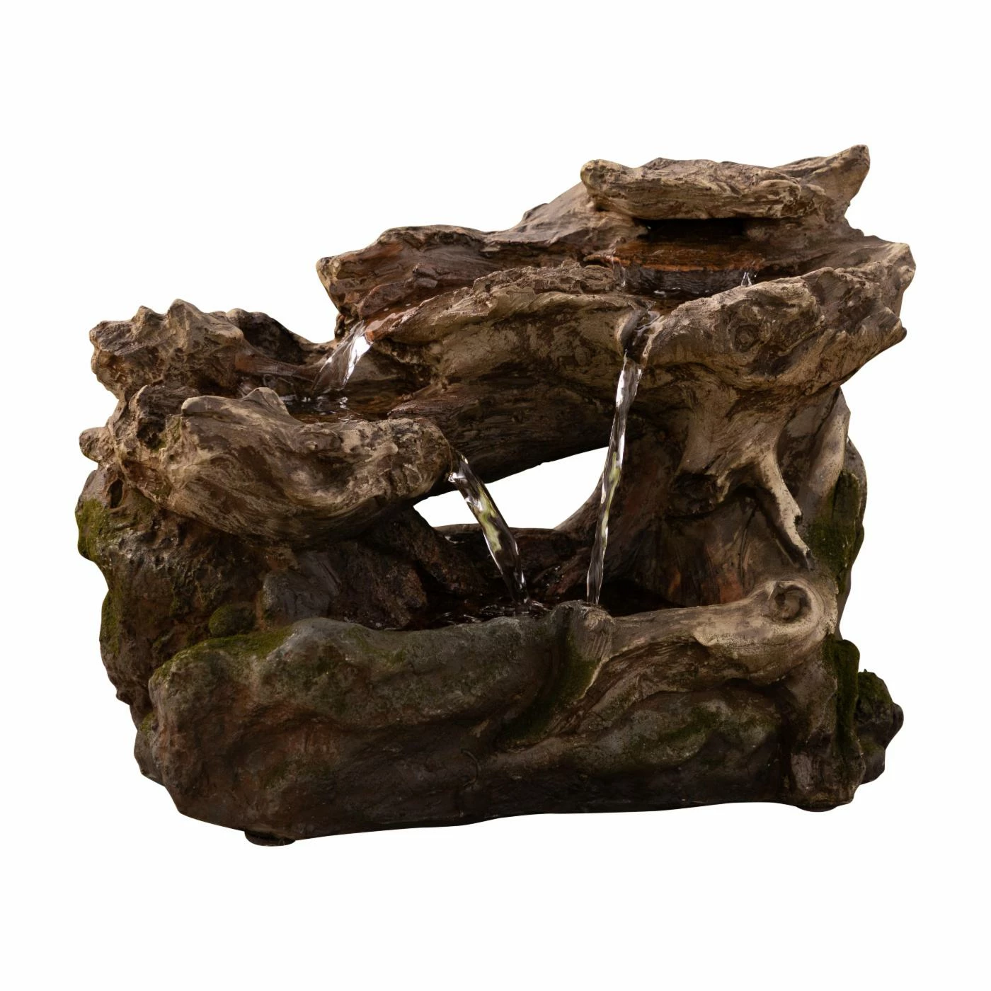 Discount π Alpine 3 Tier Rainforest Tabletop Indoor/Outdoor Fountain With LED Lights π