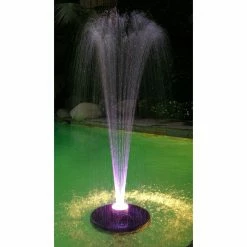 Best Sale ⌛ Lighted Alpine Floating Spray Outdoor Fountain 😉