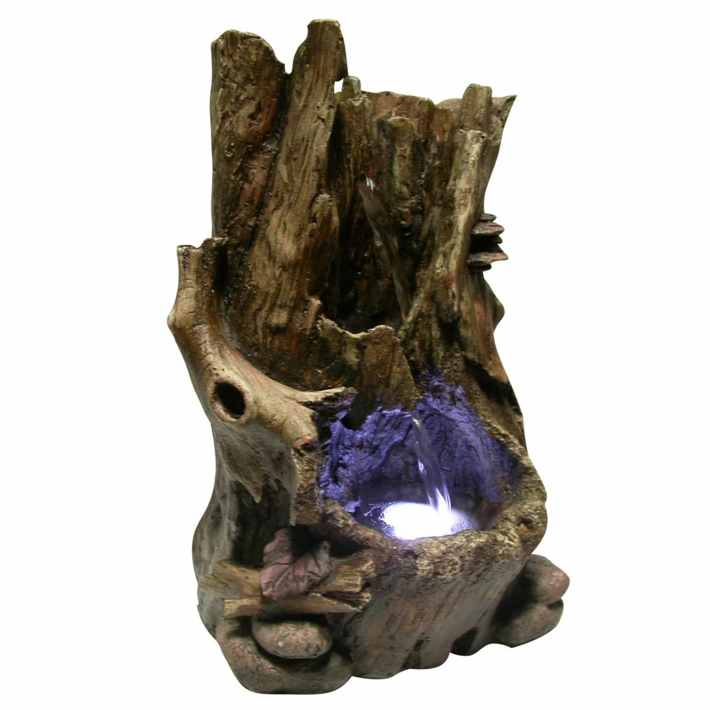 Promo β Alpine Willow Tabletop Outdoor Fountain With LED Light π