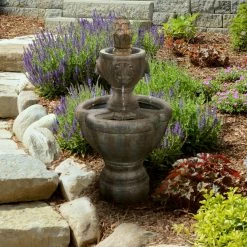 Brand new 🥰 Floor Pure Garden Lion Head Outdoor Fountain ✔️