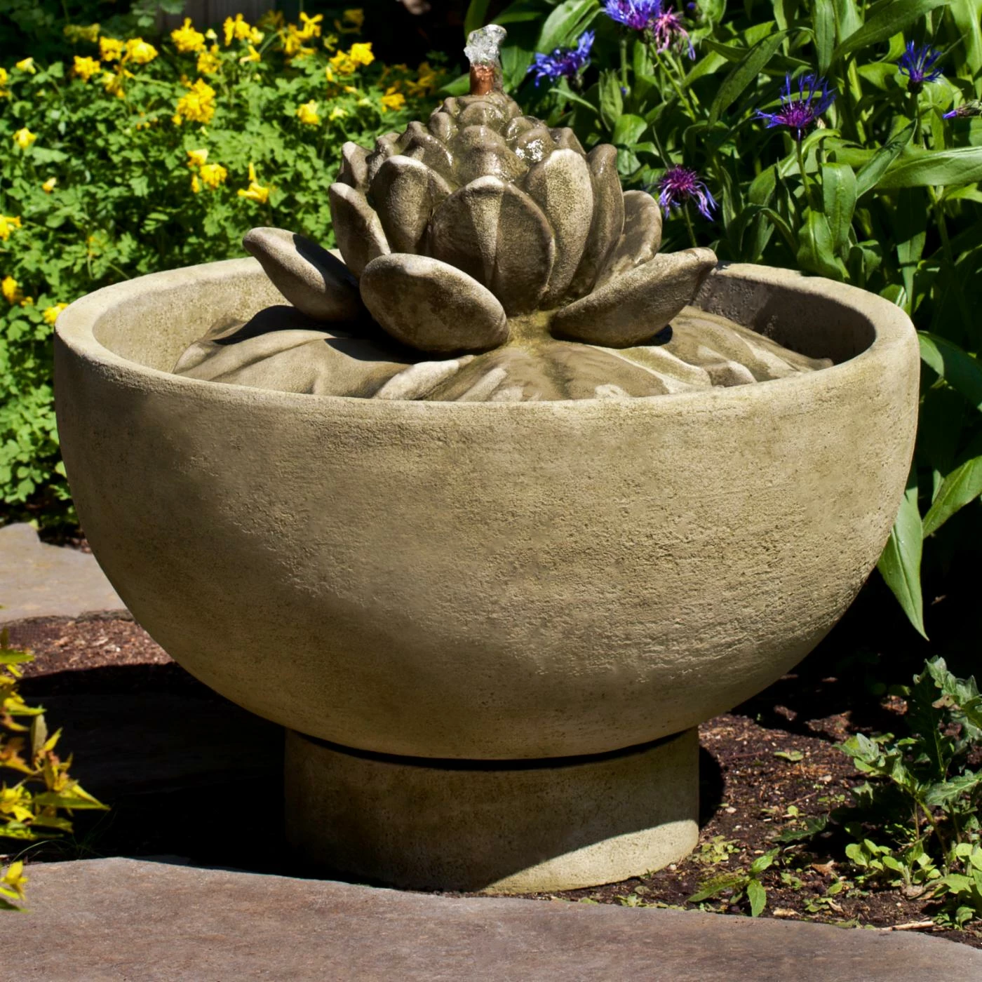 Flash Sale π Campania International Smithsonian Lotus Outdoor Fountain β¨
