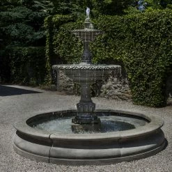 Buy 🧨 Campania International Charleston Outdoor Fountain With Basin ✨