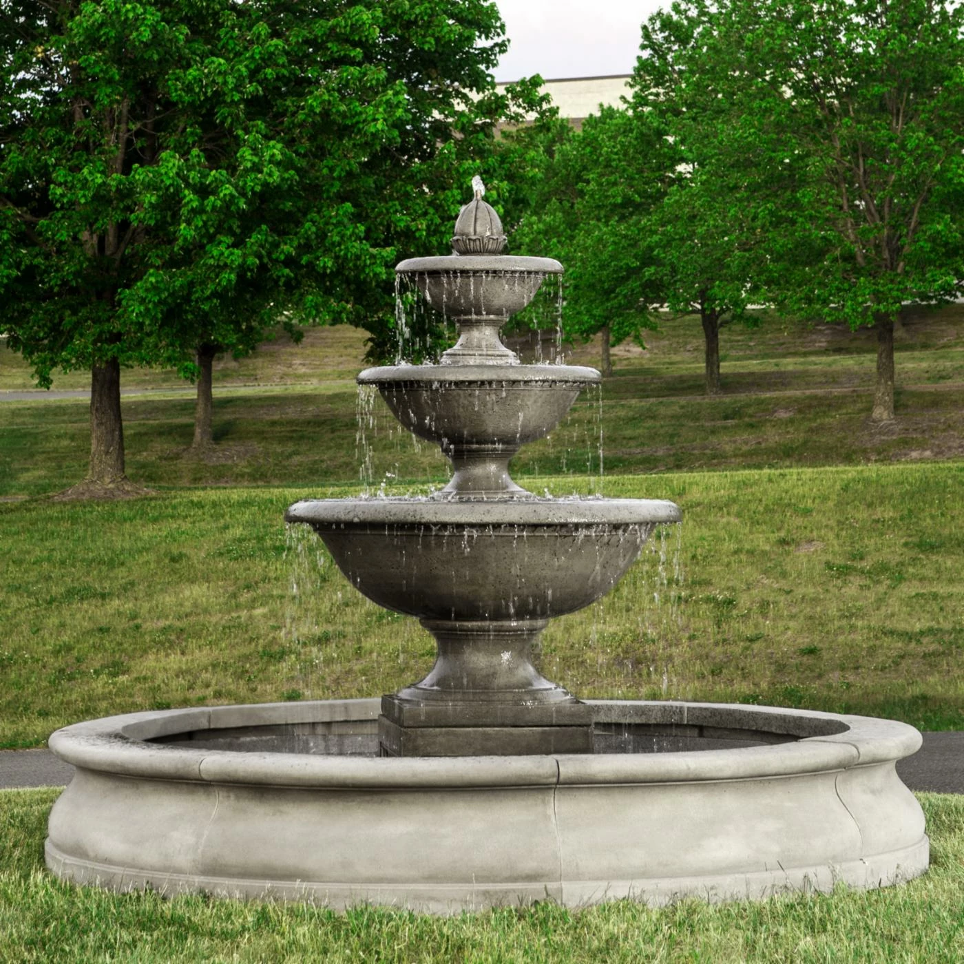 Budget π Floor Campania International Monteros Outdoor Fountain In Basin π―