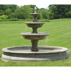 Outlet 🤩 Floor Campania International Newport Outdoor Fountain ❤️