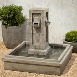 Cheap 🥰 Floor Campania International Pallisades Outdoor Fountain 🔔