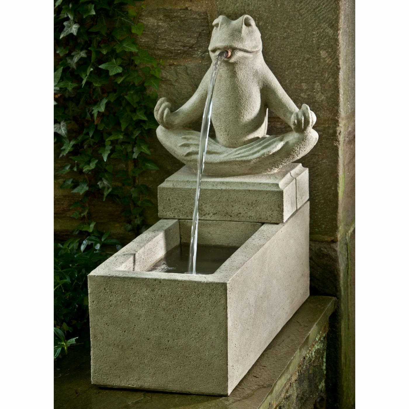 Deals π₯° Floor Campania International Zen Plinth Outdoor Fountain π