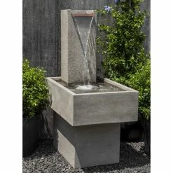 Best Sale ⌛ Floor Campania International Falling Outdoor Water Fountain III 😉