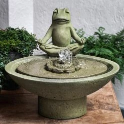 Buy 🥰 Tabletop Campania International Garden Terrace Meditation Outdoor Fountain ⌛