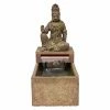Promo 🧨 Floor Campania International Antique Quan Yin Buddha Outdoor Fountain ⌛