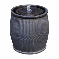 Wholesale ✔️ Floor Campania International Rain Barrel Fountain 🥰
