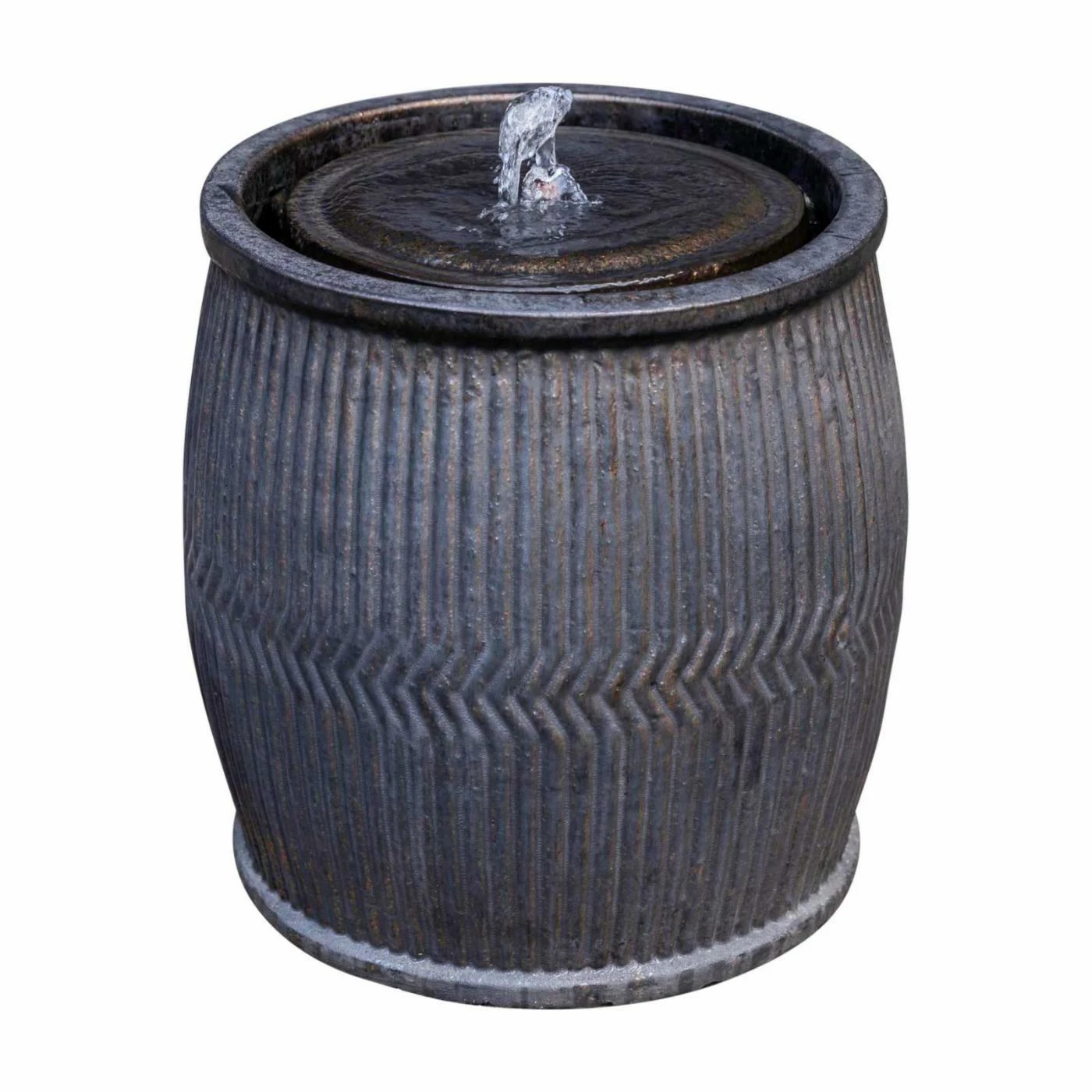 Wholesale βοΈ Floor Campania International Rain Barrel Fountain π₯°