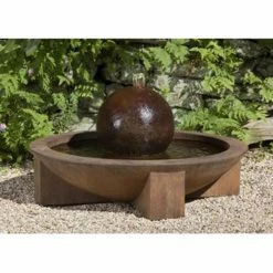 Best reviews of 🌟 Floor Campania International Low Zen Sphere Cast Stone Outdoor Fountain 😉