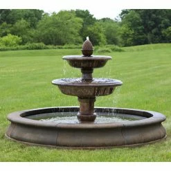 Flash Sale 🔔 Campania International Beaufort Cast Stone Outdoor Fountain ⭐
