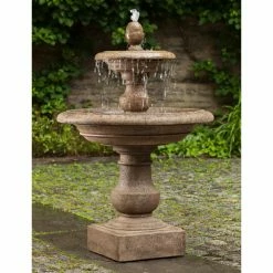 Coupon 🌟 Floor Campania International Caterina Cast Stone Outdoor Fountain 💯