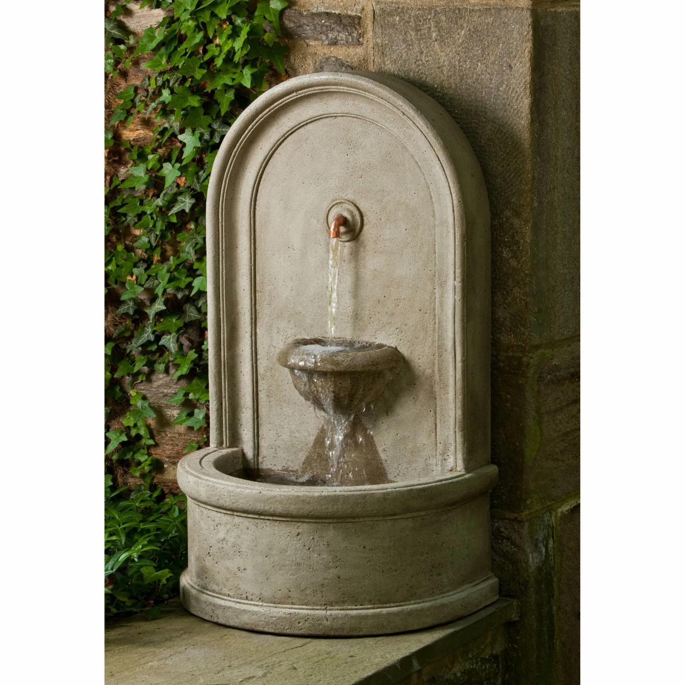 Discount β Floor Campania International Colonna Cast Stone Outdoor Fountain π