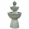 Buy 🌟 Floor Peaktop Zen Tiered Outdoor Fountain 🥰