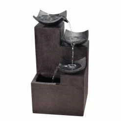 Best reviews of π Floor Peaktop Outdoor Modern Tiered Zen Fountain βοΈ