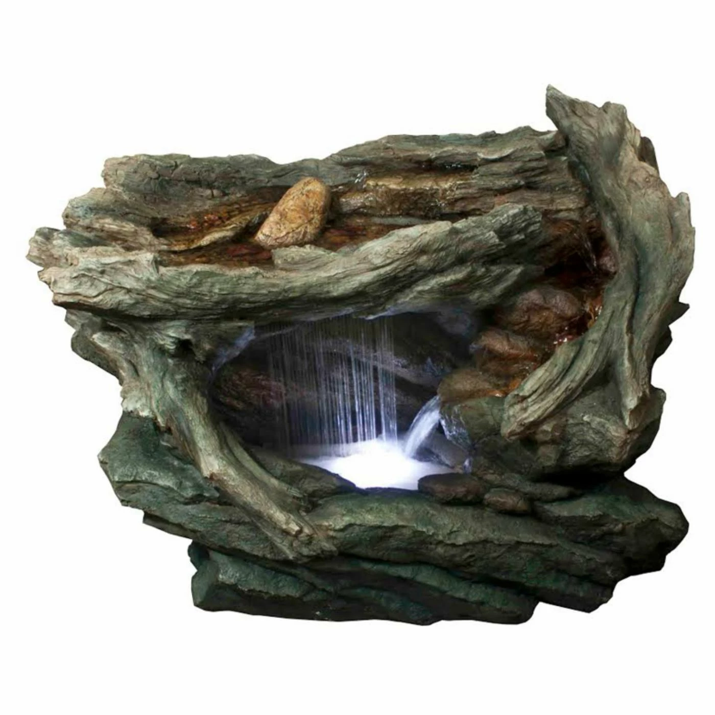 Flash Sale π Floor Northlight Woodland Grotto Outdoor Water Fountain π―