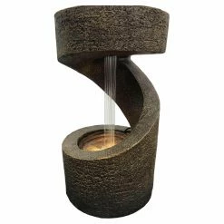 Brand new β Lighted Hi-Line Gift Ltd. 14 In. Wodden Fountain With LED Light π―