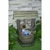 Discount 🔥 Floor Hi-Line Gift Ltd. Wishing Well With Pouring Bucket Fountain With LED Light 🔔